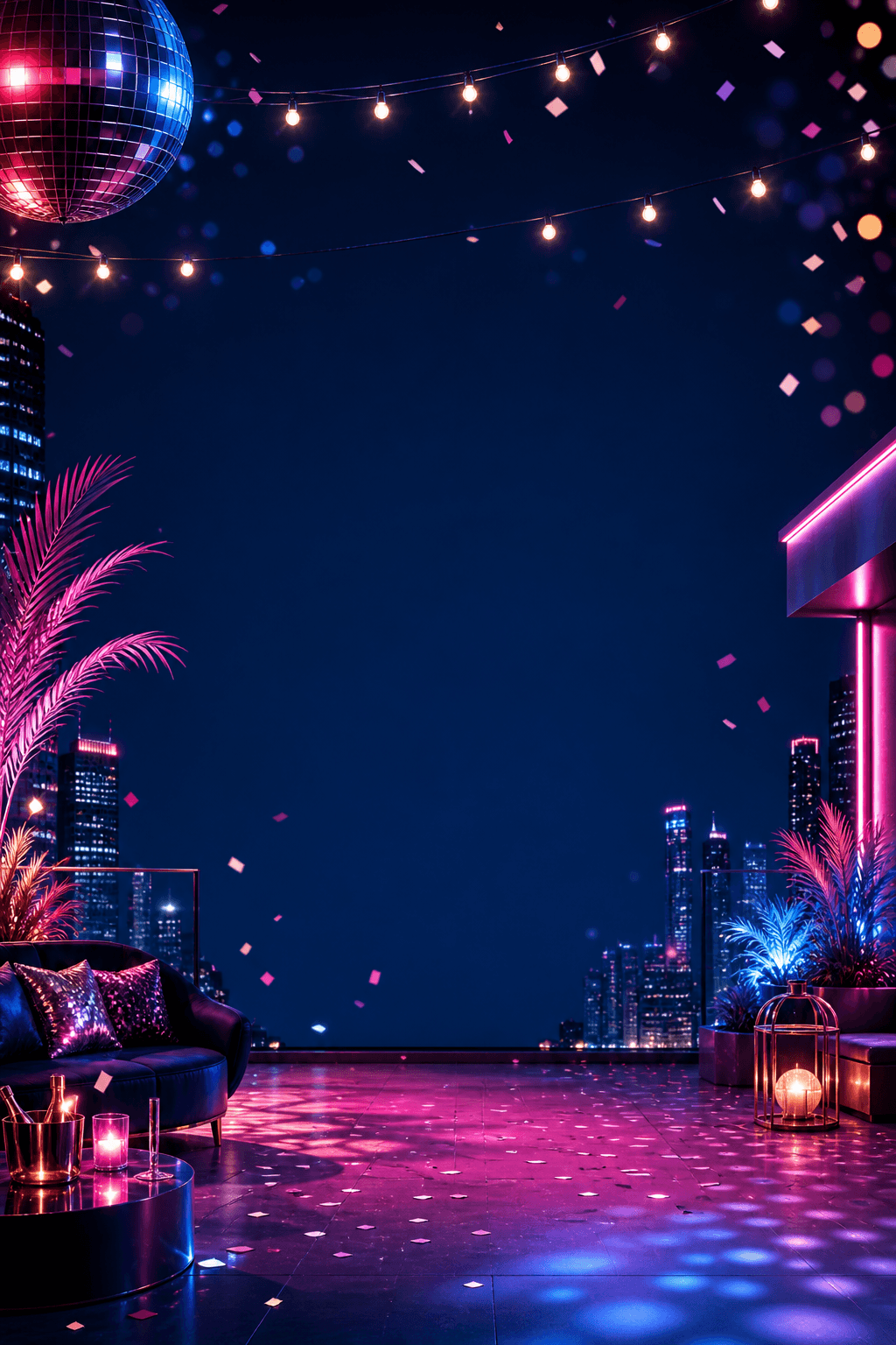 Preview Aniversare neon pink party